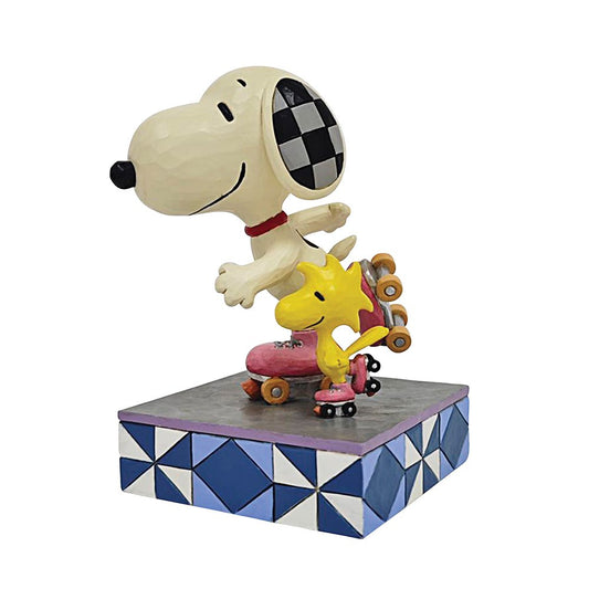 Snoopy The Wheel Deal-  Jim Shore