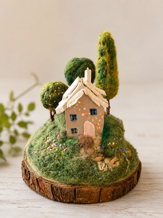 Make felted landscape with a whimsical house world- Sat 17th Oct 1.30-3.30