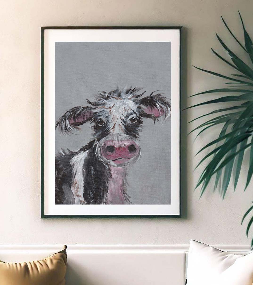 10th DEC- WIN AN ORIGINAL COW, GIRAFFE OR PIG PAINTING