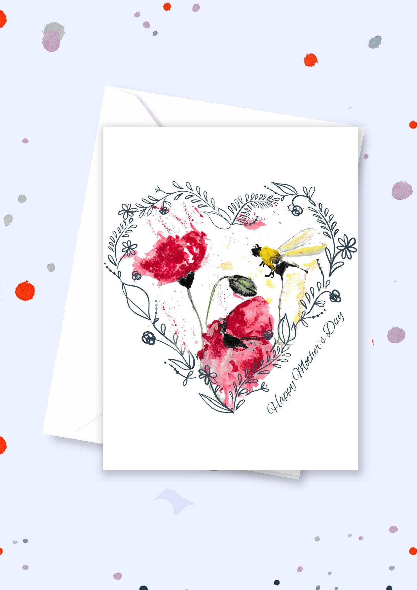 Mother's day A5 card