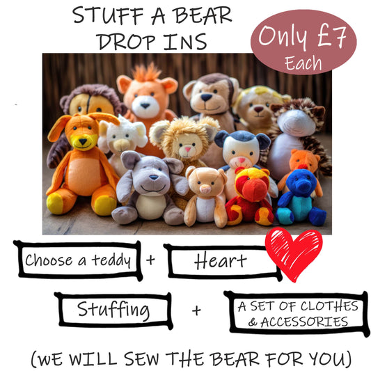 Friday 20th Feb 10.30-3pm Stuff a bear special