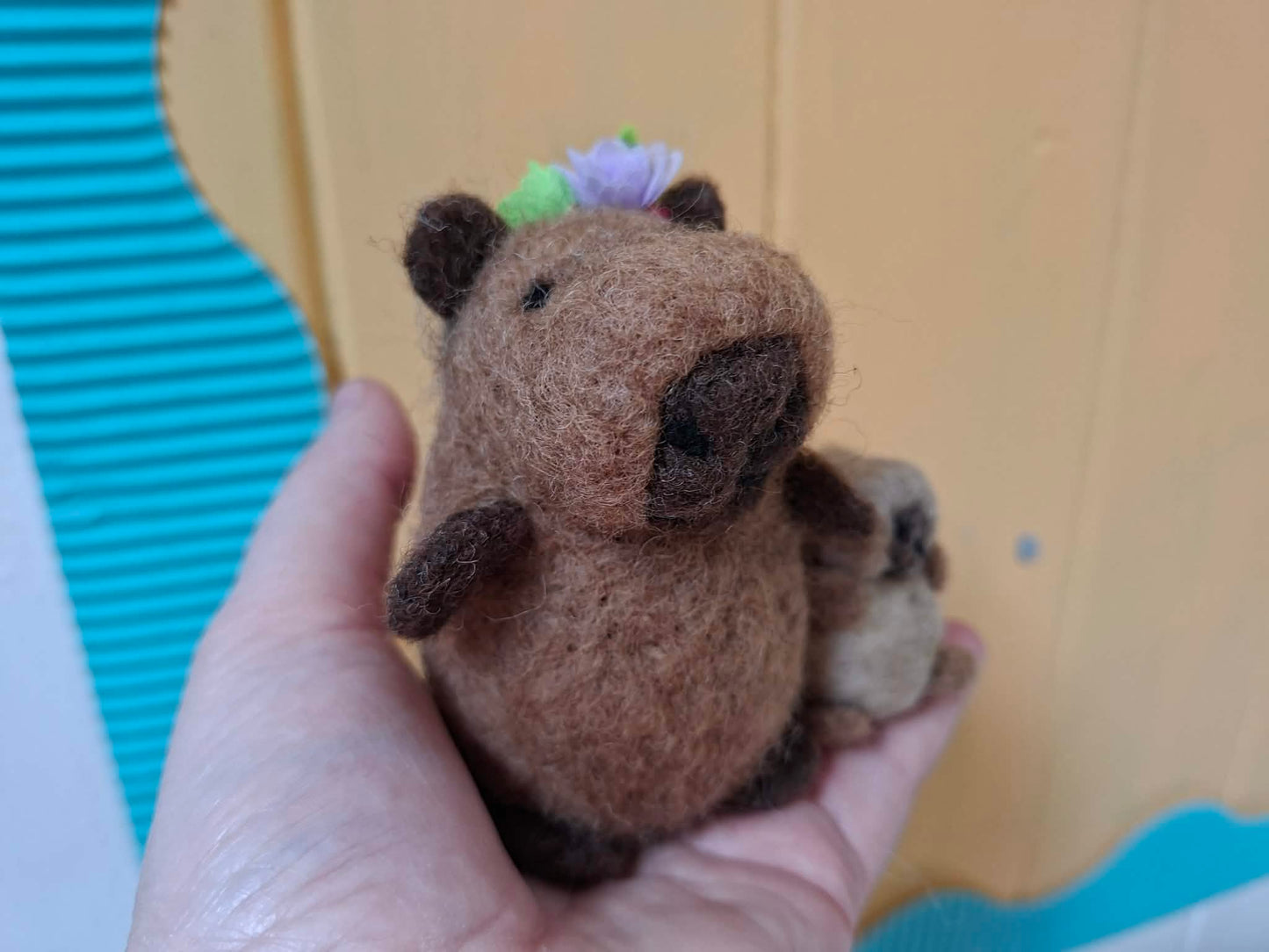 Make a felted capybara- Wednesday 12th August 10-12