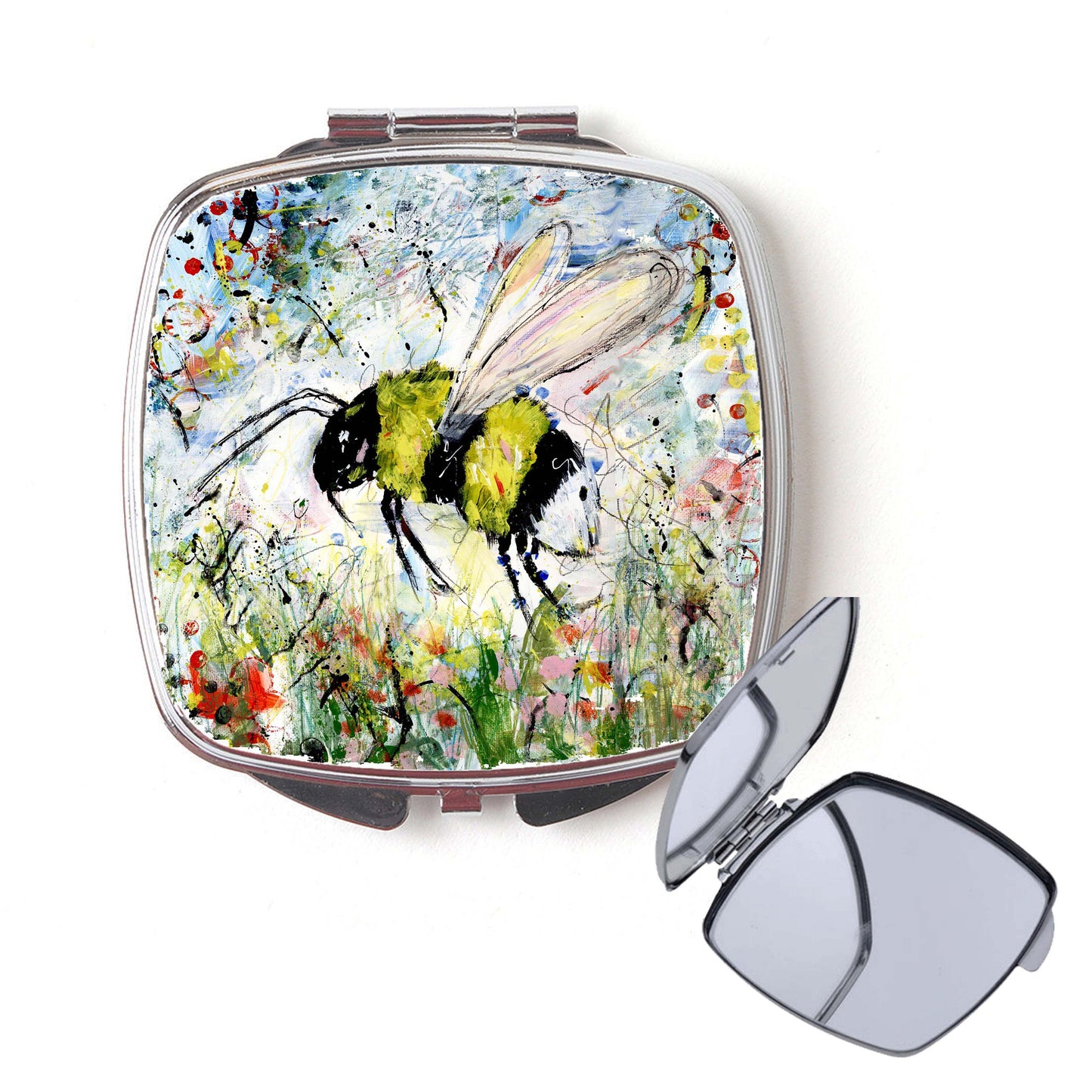Bee compact mirror