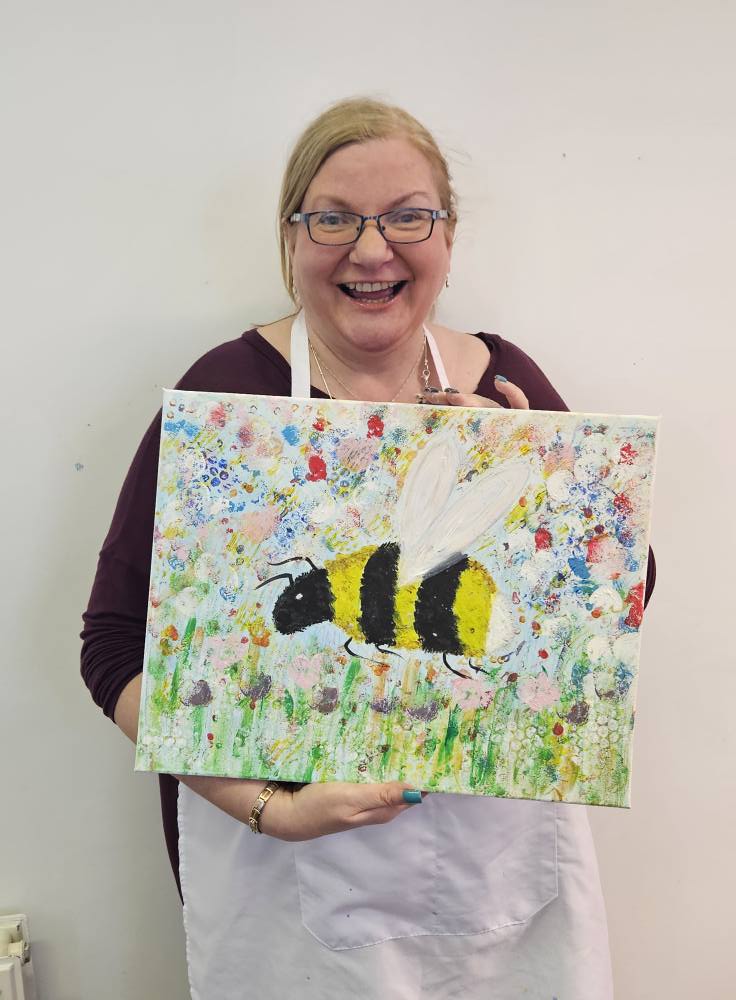 5th April - How to paint a Bee workshop