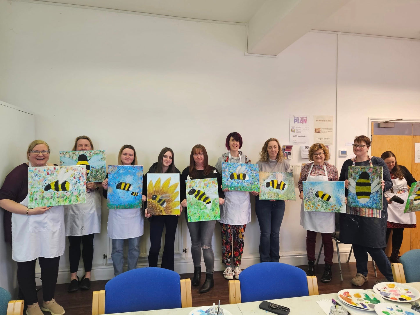 5th April - How to paint a Bee workshop