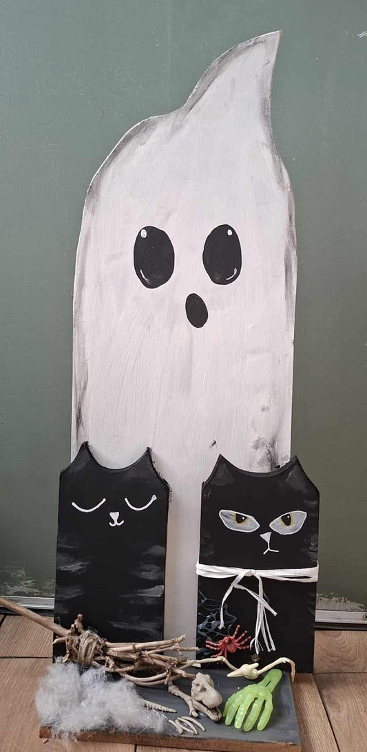 Sat 18th October - Make your own Halloween wooden figure decoration