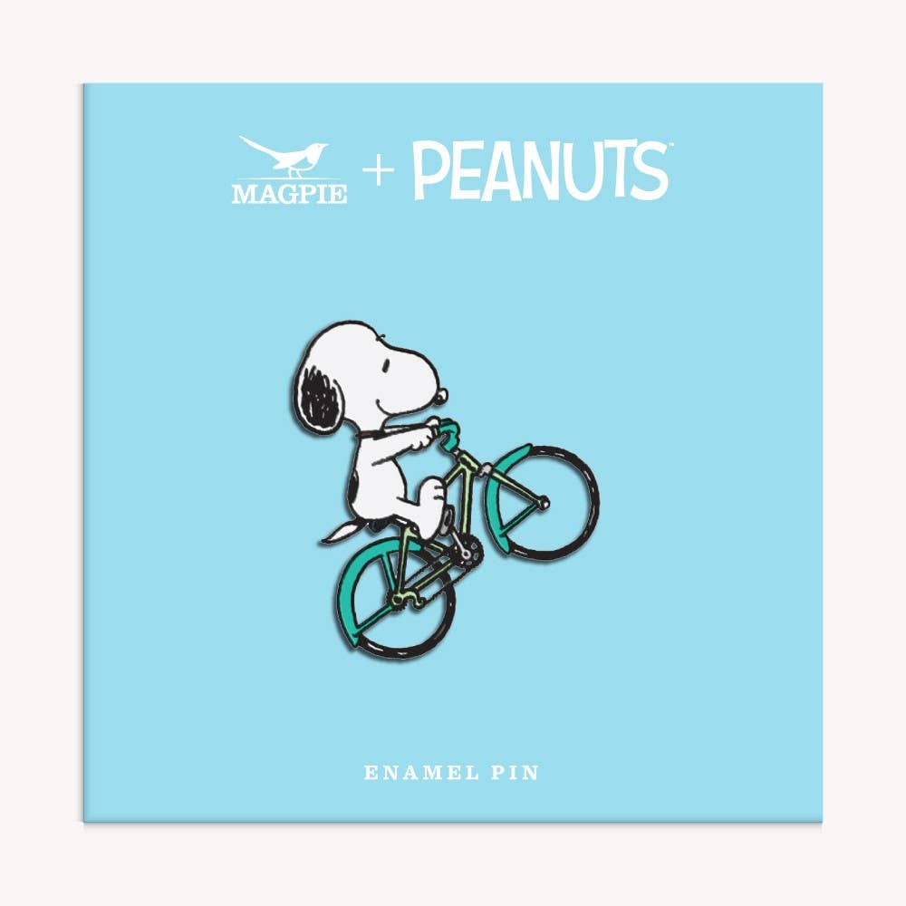 Peanuts Lifestyle Pin - Cycle