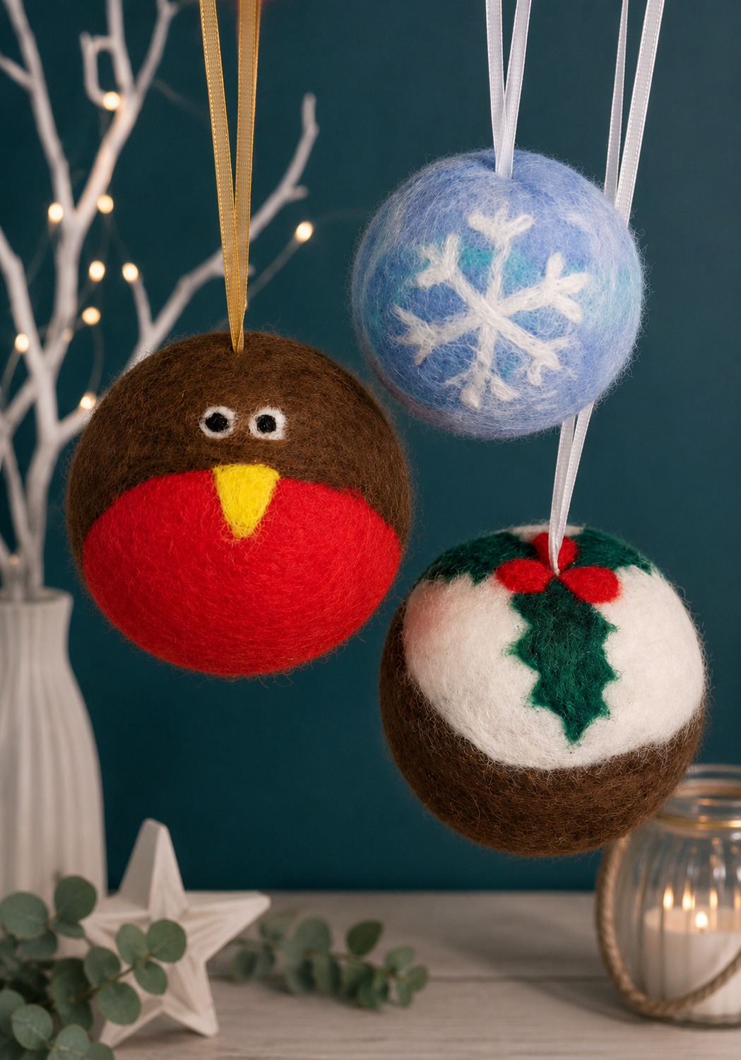 Make a felted Christmas bauble- Thurs 26th Nov 1-3pm & 6-8pm