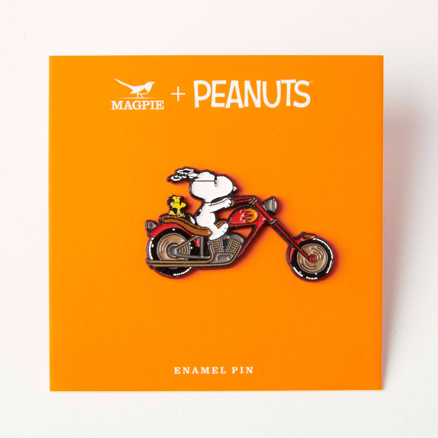 Peanuts Vibe Pin - Biker