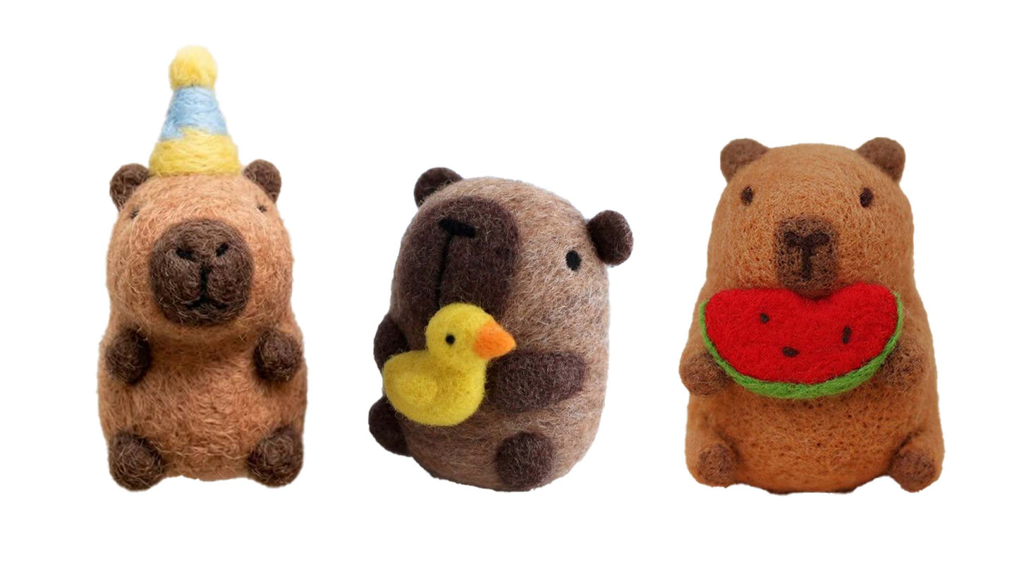 Make a felted capybara- Wednesday 12th August 10-12