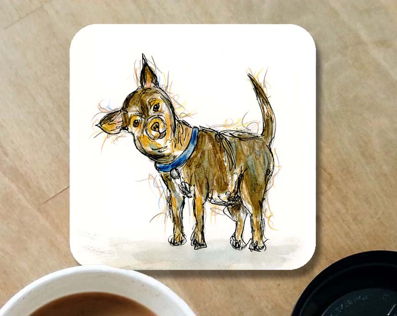 chihuahua coaster