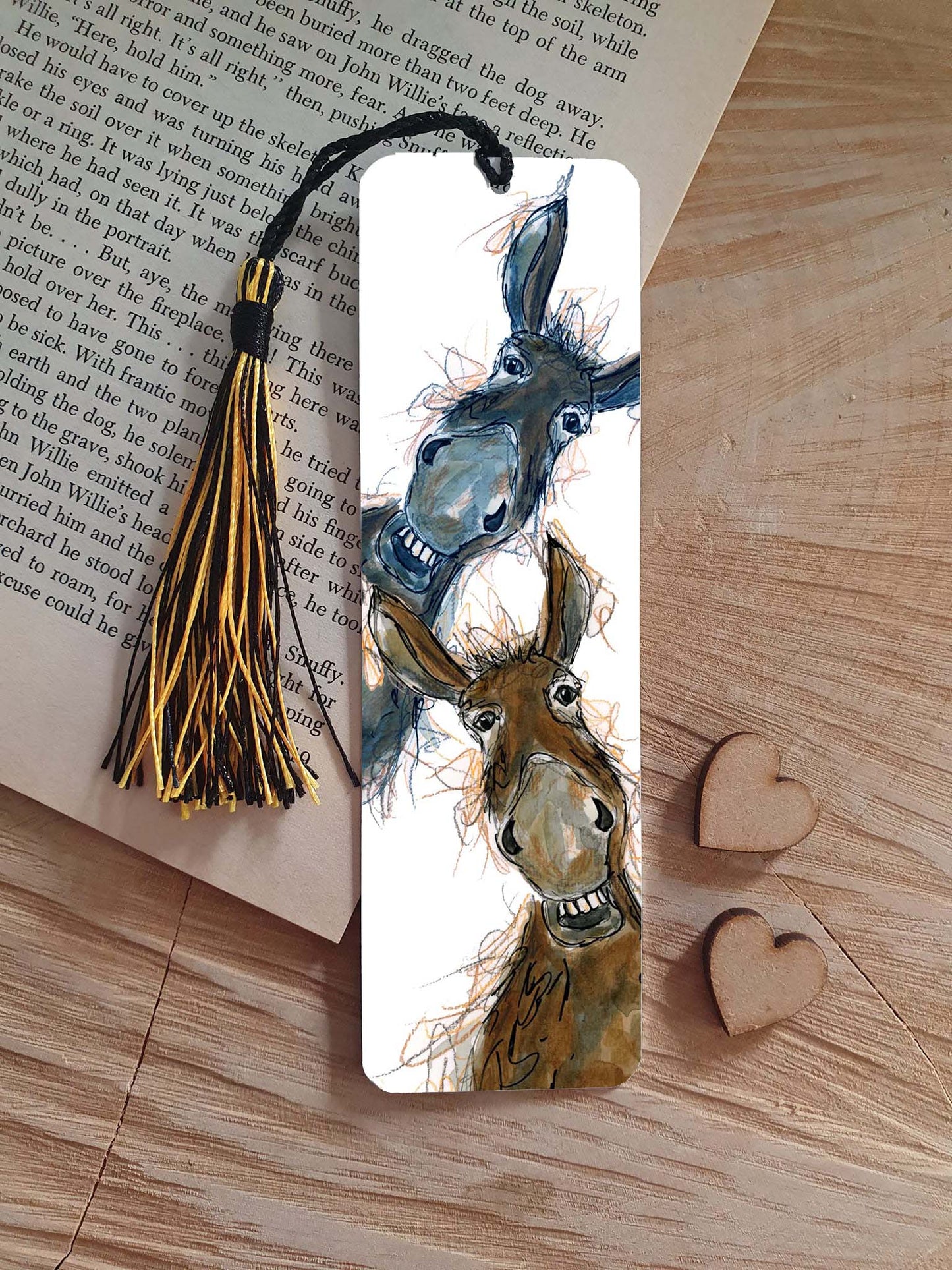 Donkey bookmark