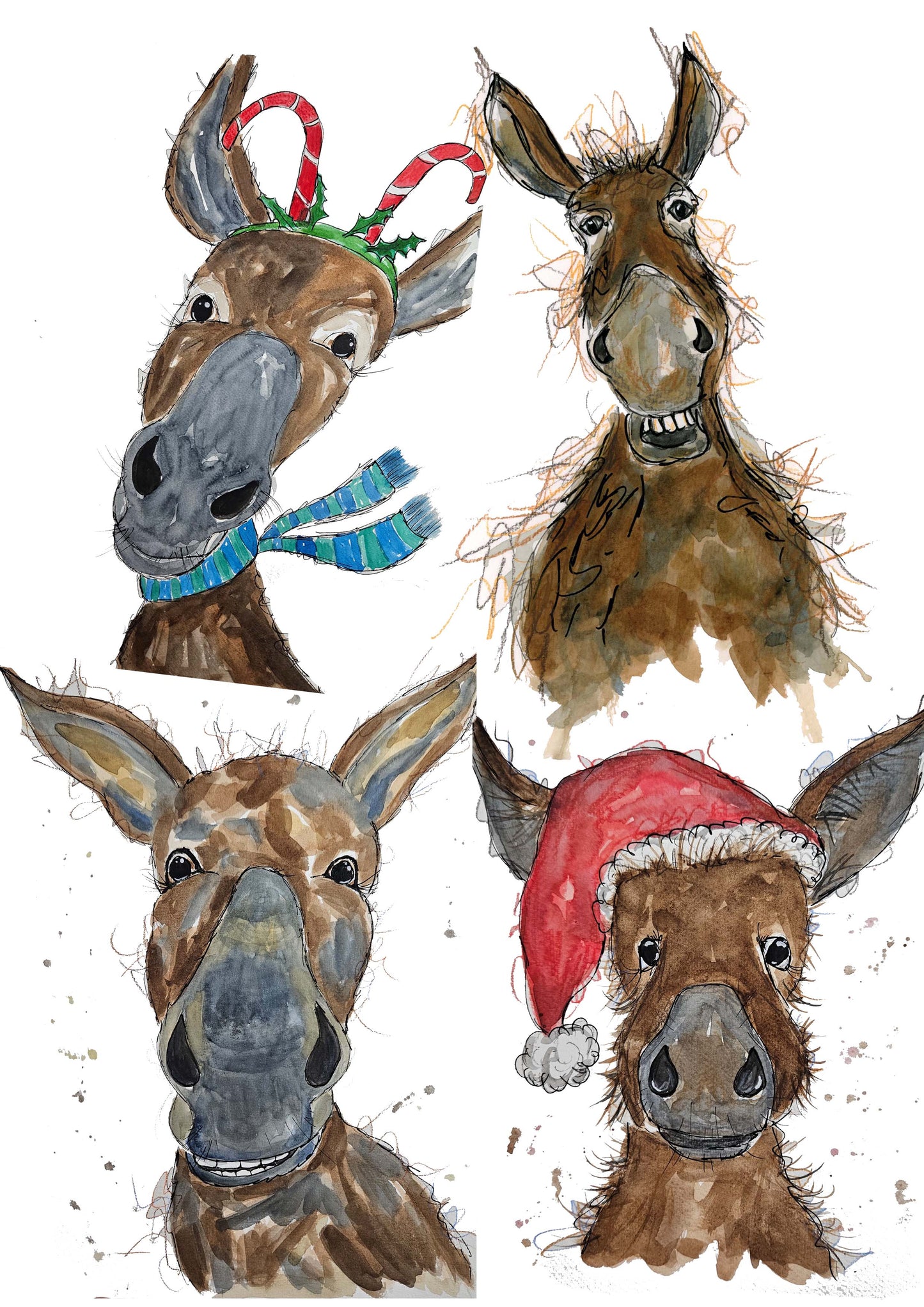 How to paint a giraffe or a donkey workshop- CONWY - Sat 22nd Nov- 11- 2pm