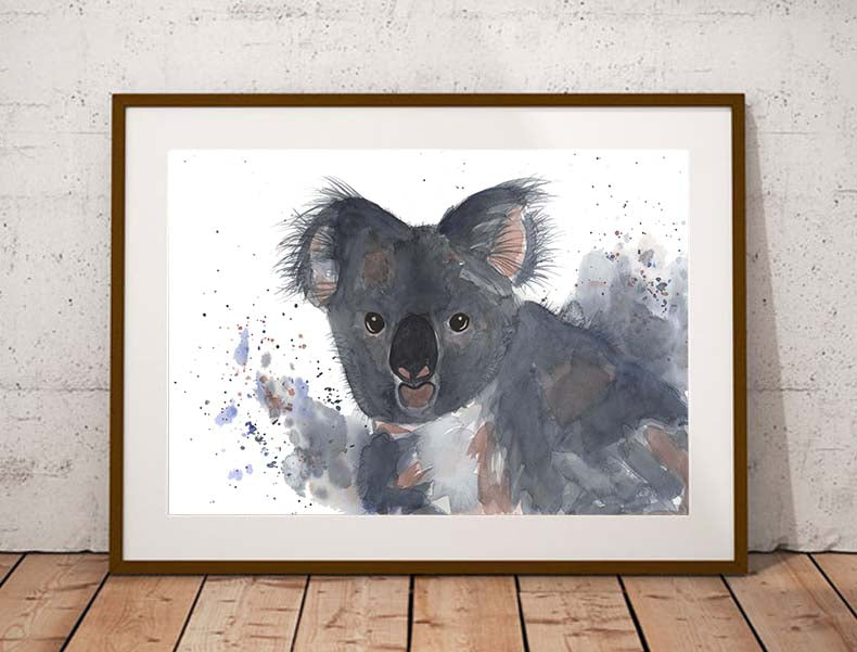 A3 koala fine art print