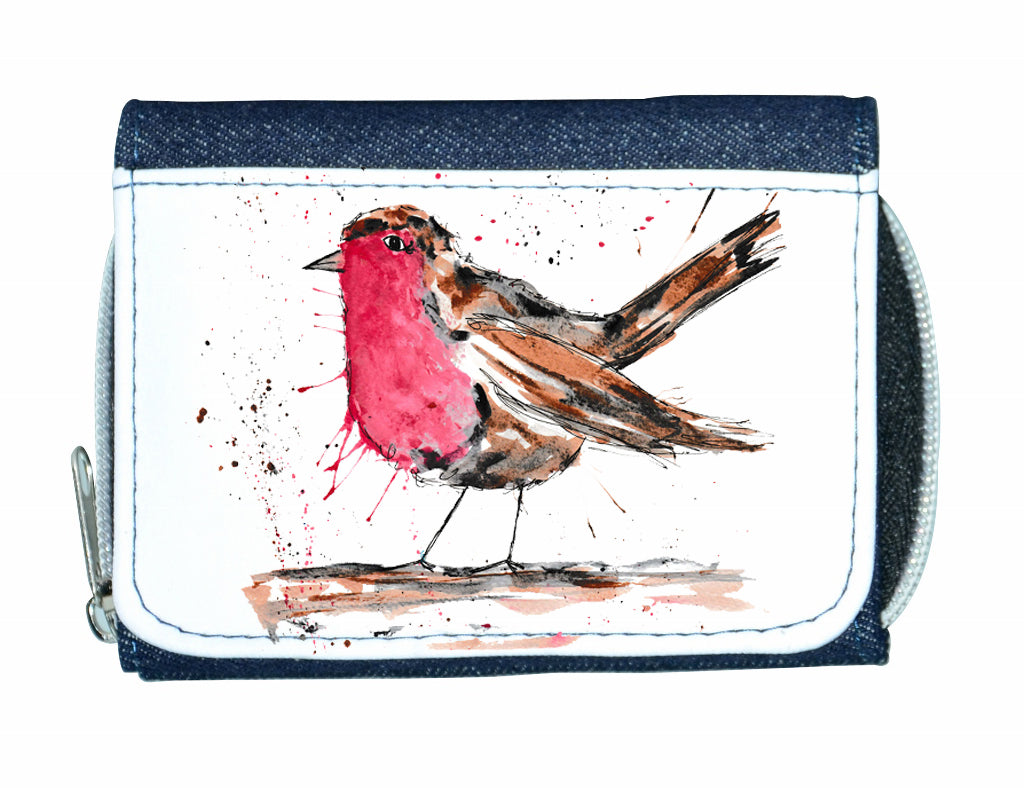 Robin denim purse