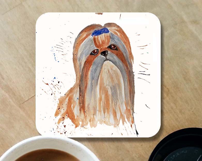 Shih Tzu coaster