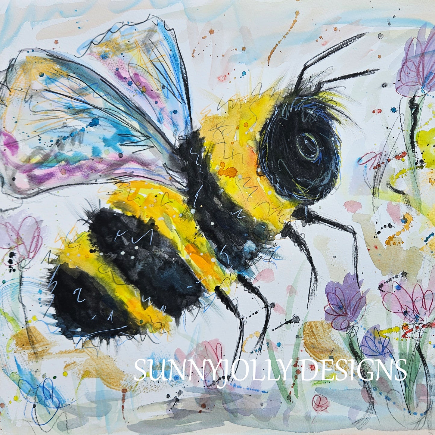 Bee fine art print