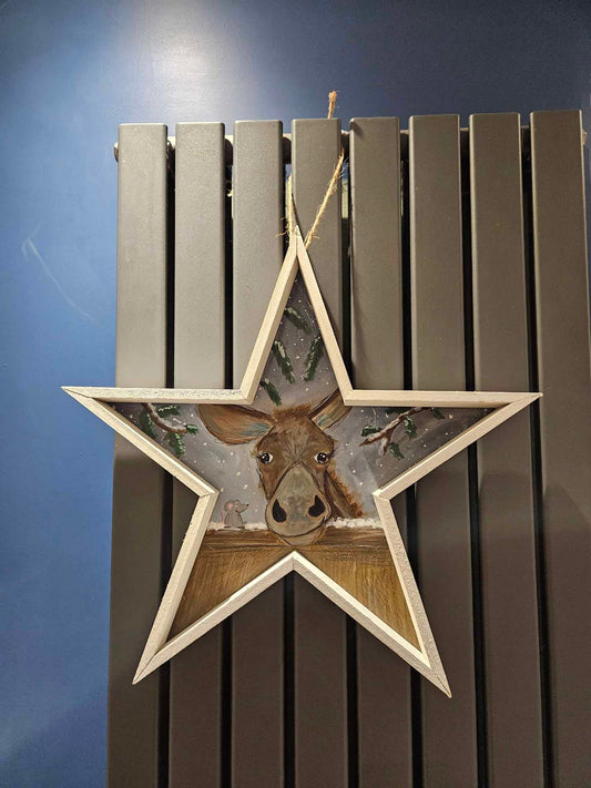Donkey star decoration