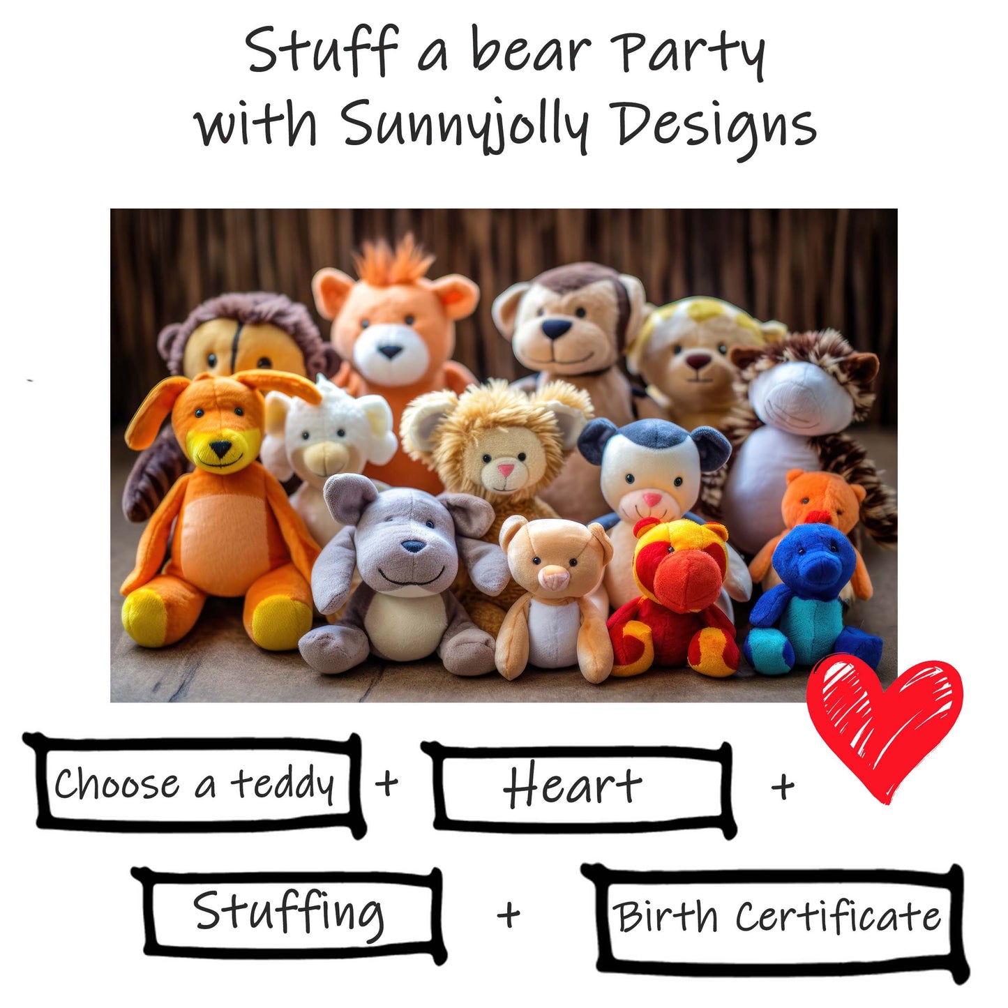 15th March- Stuff a bear party