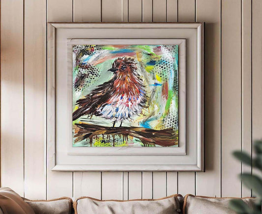 British wildlife collection print - Robin LIMITED EDITION