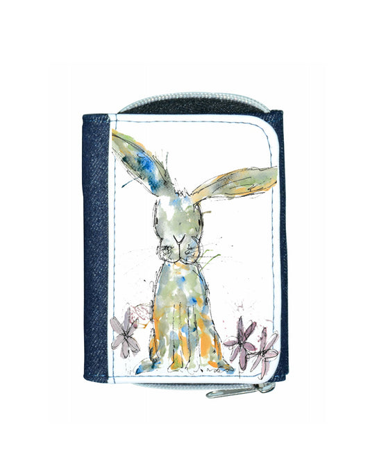 Sophie rabbit denim purse
