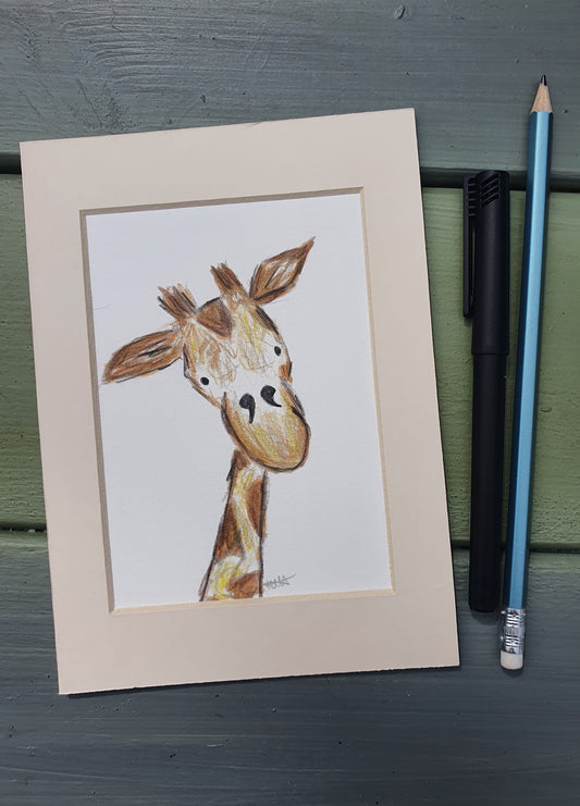 Dylan giraffe illustration