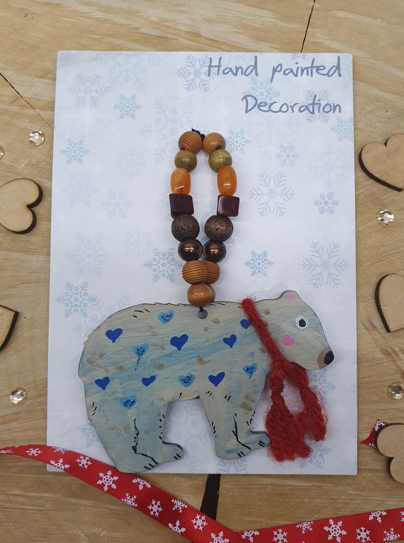 Polar bear decoration