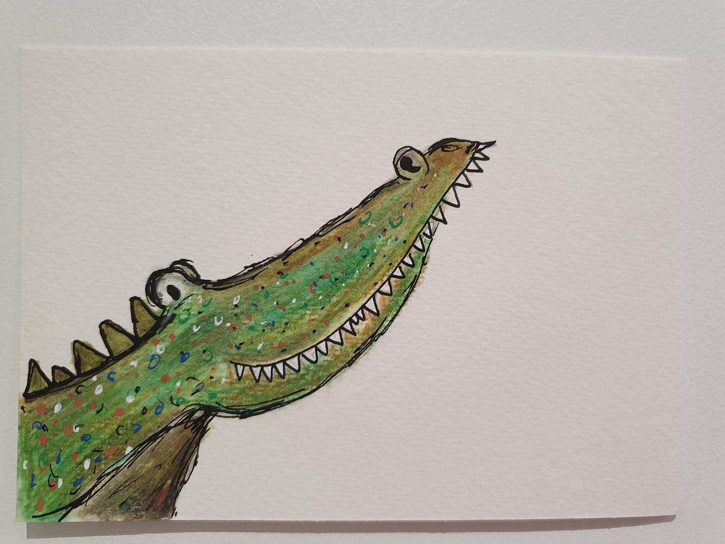 Claud Crocodile illustration