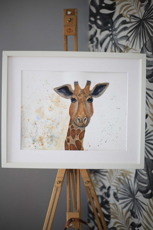 Giraffe original painting 'Penelope'
