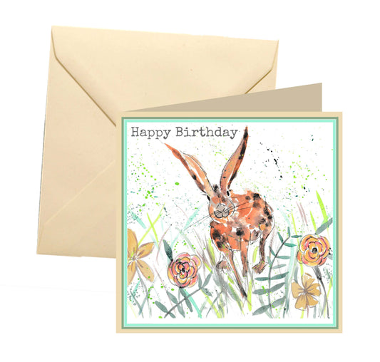 Victor hare birthday card
