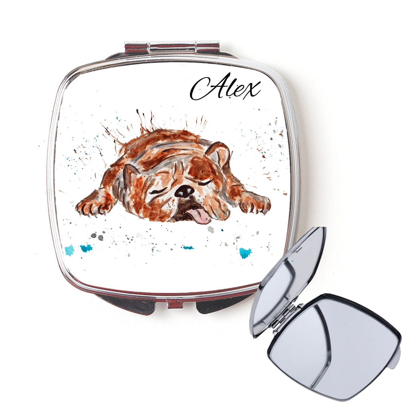 Bulldog compact mirror