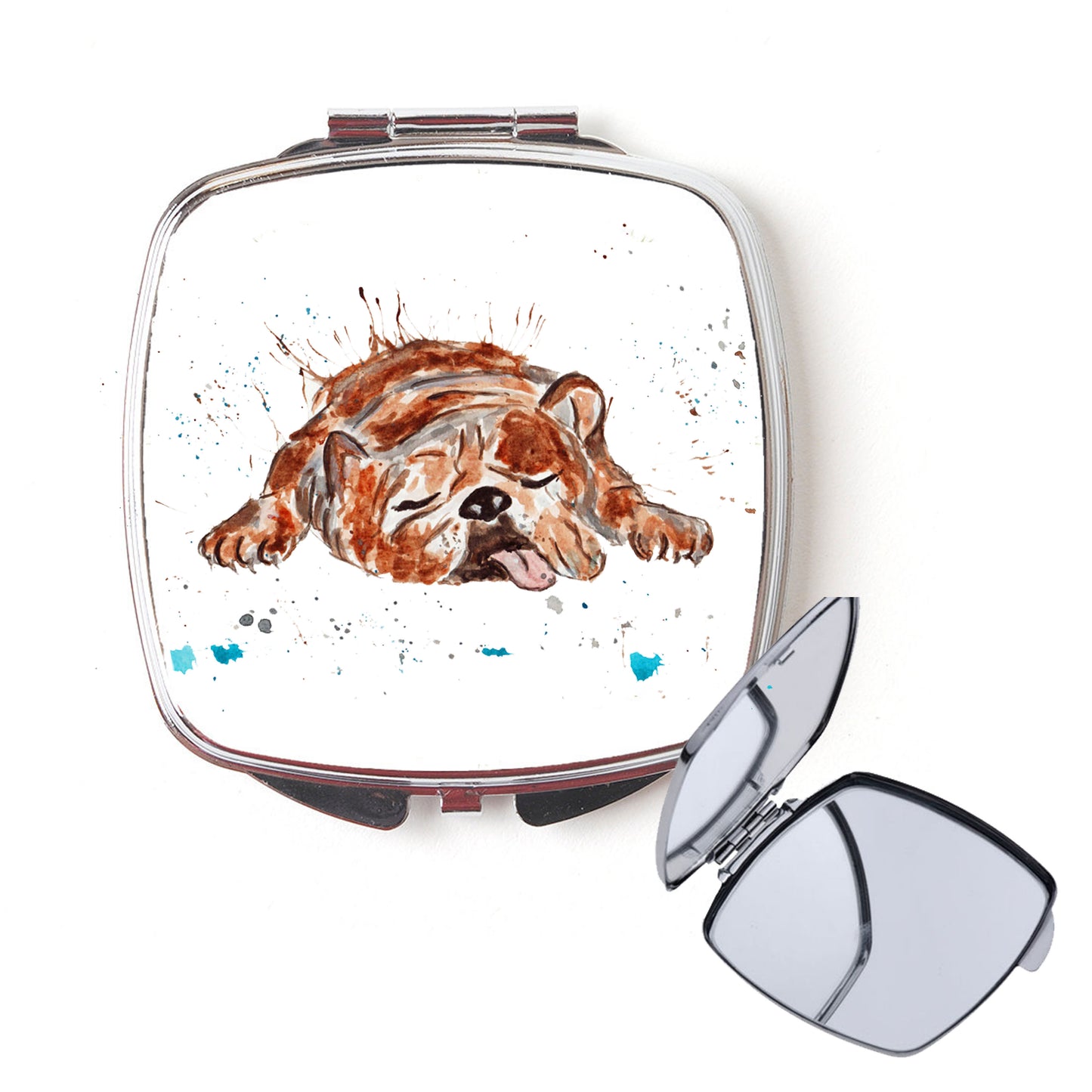 Bulldog compact mirror