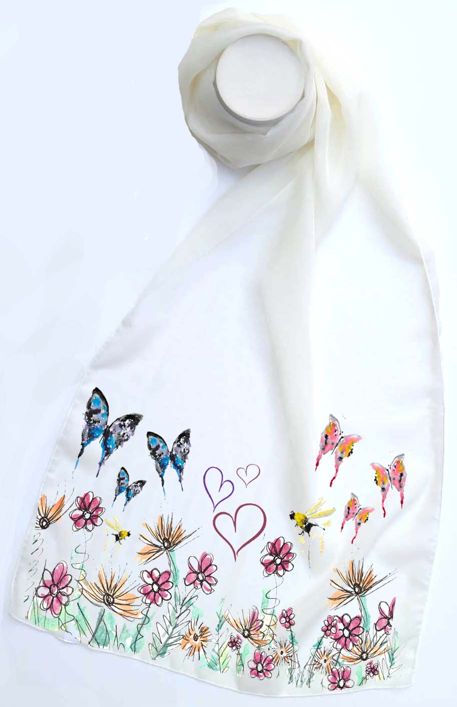 Butterflies scarf