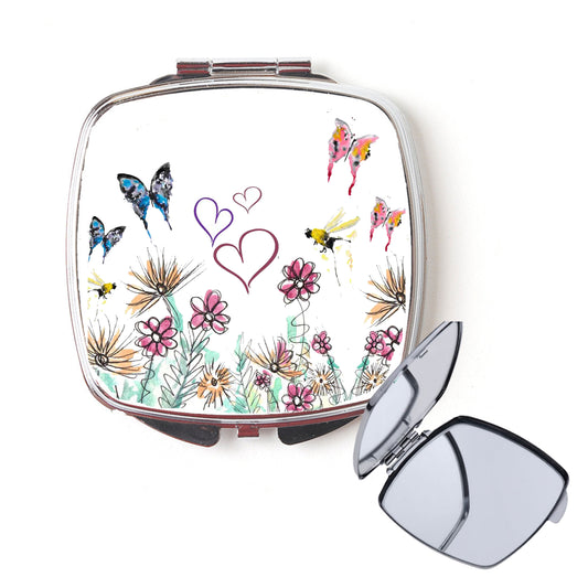 Butterfly compact mirror