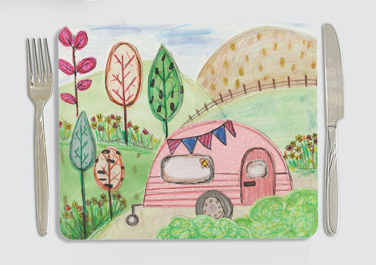 Caravan placemat