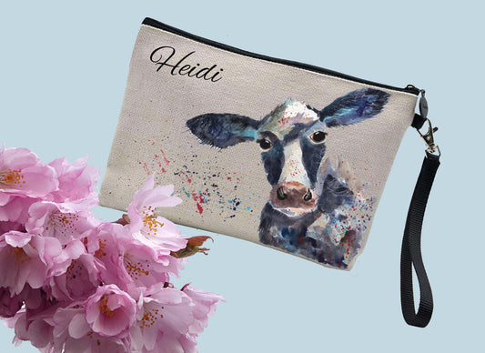 Arthur cow make up / toiletries bag