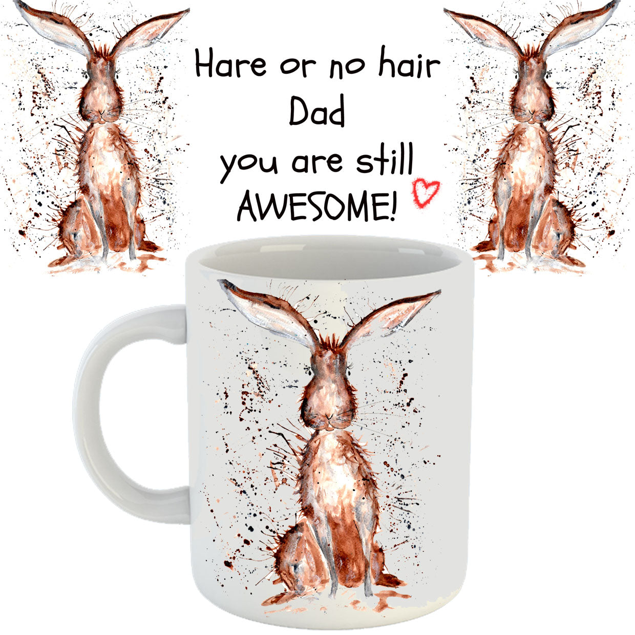 Dad hare mug