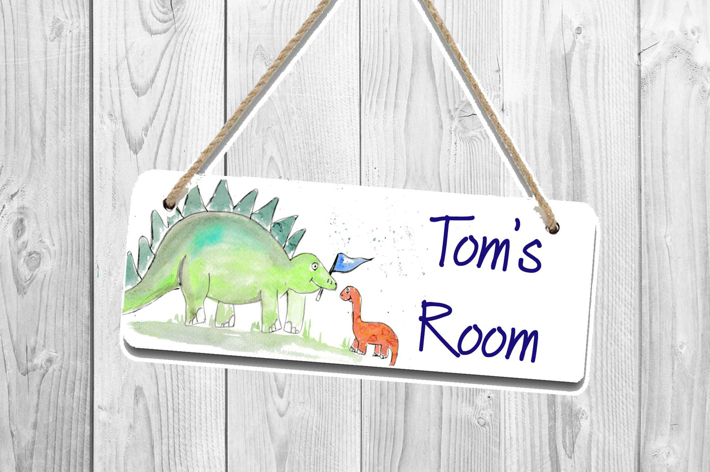 Dinosaur Door / Name plaque