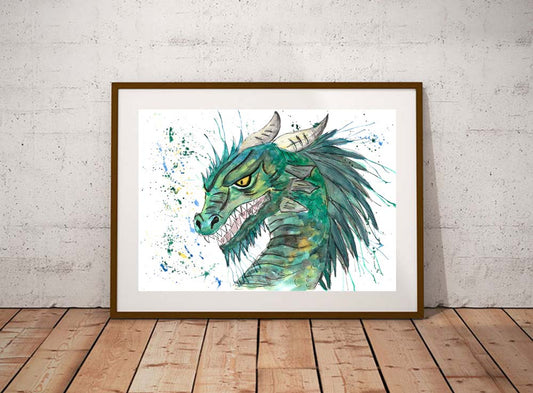Dragon fine art print