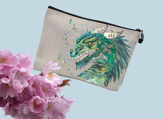 Dragon make up / toiletries bag