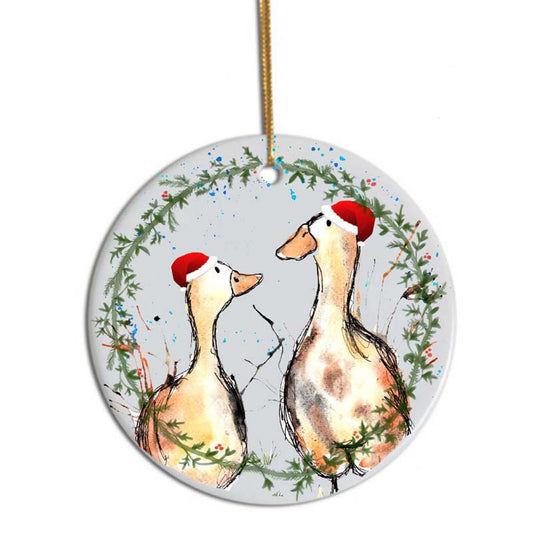 Ducks Christmas tree decoration