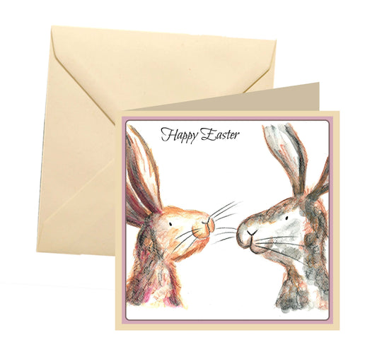 Rabbit Easter card