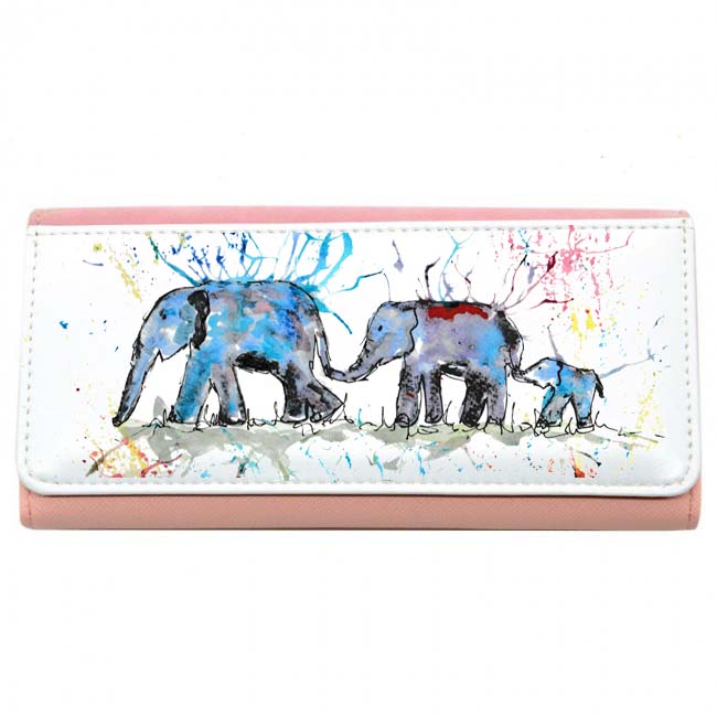 Elephant row purse