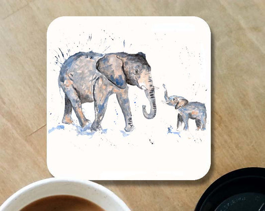 Elephant family coaster