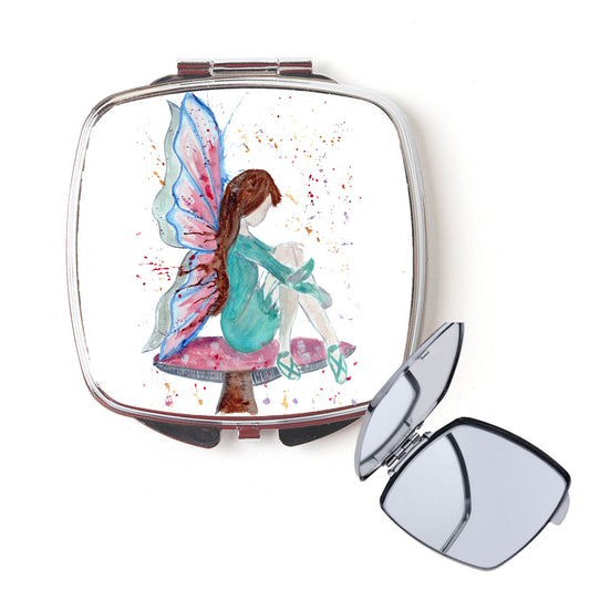 Fairy compact mirror