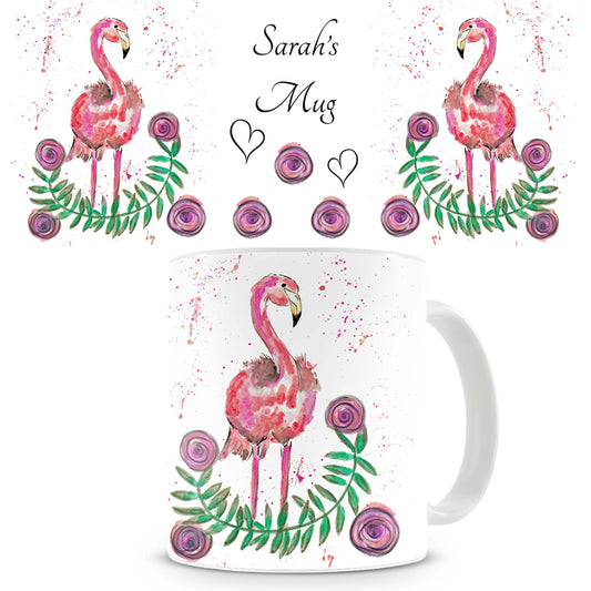 Flamingo mug mug