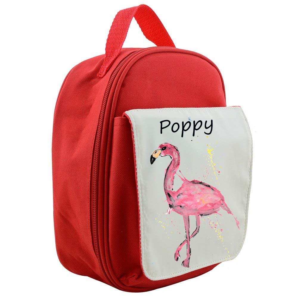 Flamingo children's lunch bag