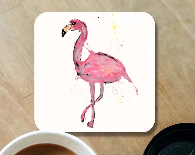 Flamingo coaster