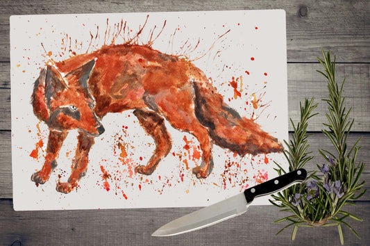 Fox chopping board / Worktop saver