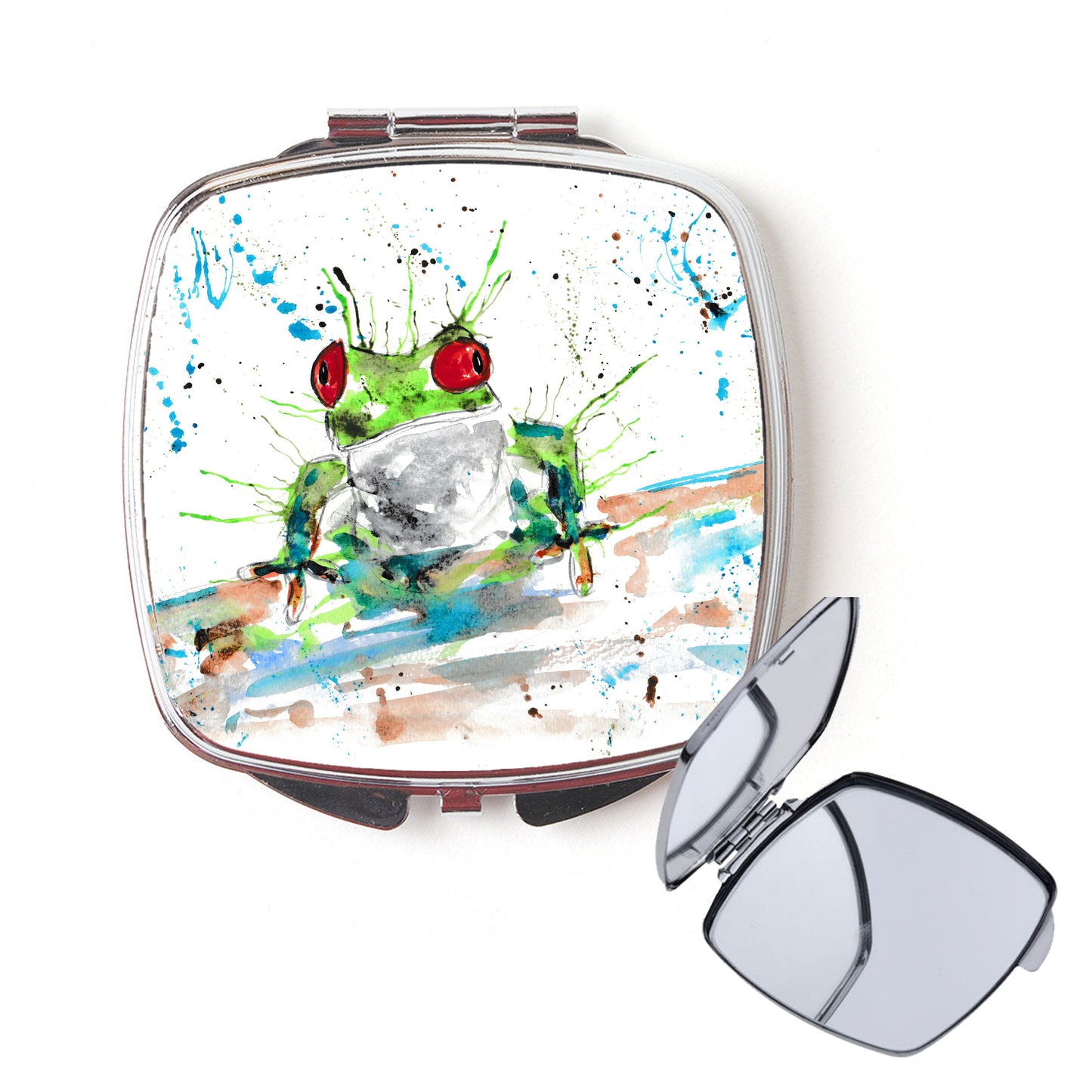 Frog compact mirror